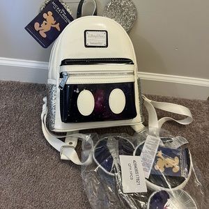 Loungefly MMMA Space Mountain bag and headband set
